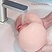 Male Masturbators Pussy Ass Sex Doll for Men Masturbation, Adorime 3D Realistic Virgin Butt Stroker Adult Toys with 2 Openings and Built-in Functional Tighten-Rings for Intense Stimulation(5.5lb)