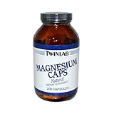 2 Packs of Twinlab Magnesium Caps - 400 Mg - 200 Capsules