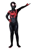 Reshiny Spandex Boys Superhero Zentai Suit Lycra Bodysuit 3D Costume Kids M