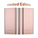 [Upgraded] Poweradd 2ND Gen Pilot 2GS 10000mAh Portable Charger External Battery Pack with Smart Charge for iPhone, Ipad, Samsung Galaxy, Smartphones and Tablets - Rose Gold