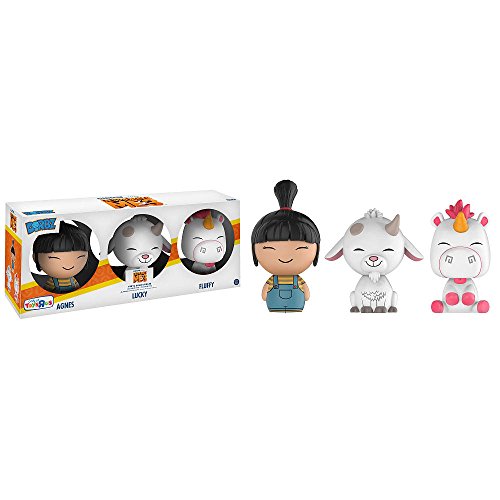 Funko Dorbz: Despicable Me 3 3 inch Vinyl Figure - Fluffy, Agnes and Lucky