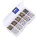 Antique Tibetan Silver Bronze Spacer Beads Box Kit 500pcs Jewelry Findings Beading Assortment Accessories DIY for Bracelet Necklace Jewelry Making (Spacer Beads)