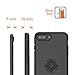 MORPHEUS LABS M4s iPhone 8 Plus Bike Mount, Phone Holder & iPhone 8 Plus Case, Bicycle Holder, fits Most Handlebars, 360 Rotation, Stand, Bike Kit for iPhone 8 Plus / 7 Plus / 7Plus / 8Plus [Black]