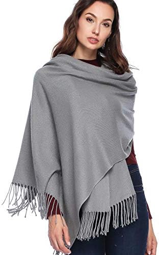Shawls Wraps Thick Extra Large Soft Pashmina Scarf for women
