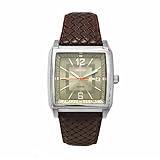 Seiko Men's SGED77P1 Stainless-Steel Analog with Brown Dial Watch