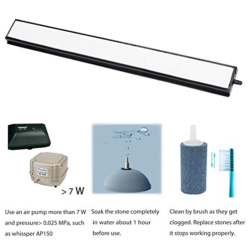 Pawfly 12 Inch Air Stone Bar Micro Bubble Diffuser for Aquarium Fish