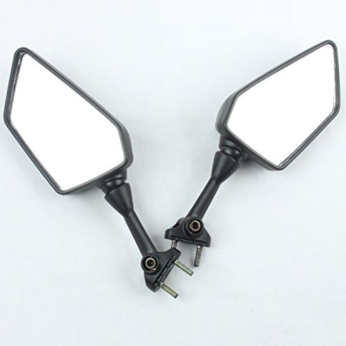 Atpmtas Black Rear View Mirrors For KAWASAKI NINJA 2008-2013 09 10 250R EX250