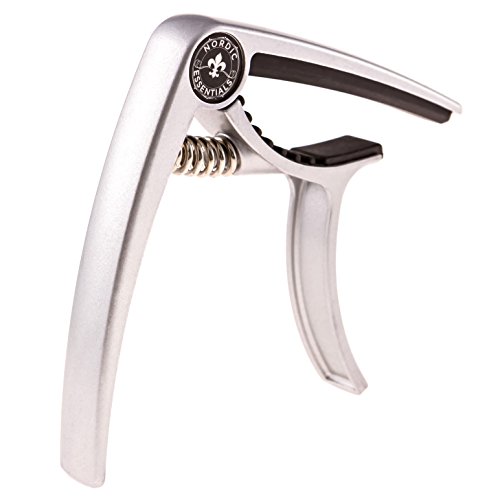 Nordic Essentials Guitar Capo Deluxe with Carrying Pouch Classy Matte