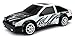 Drift King Retro Legend Remote Control RC Drifting Racing Race Car 1:24 Scale Size Ready To Run w/ Bright LED Lights, Extra Set of Grip Tires (Colors May Vary)
