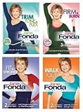 Jane Fonda 4 DVD Collection: Prime Time Walkout/Fit & Strong/Trim, Tone & Flex/Firm & Burn