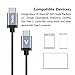USB C, Veckle 6.6ft USB C to USB C Braided Cable