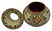 Moroccan Handmade Two-Piece Ceramic Safi Ashtray