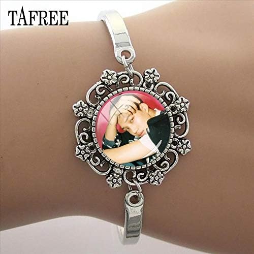 Charm Bracelets - Fashion Brand EXO Bracelets Bangles Men Glass Cabochon Bracelet for Women Wristband Jewelry Gift BTS92 - by YPT - 1 PCs
