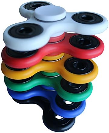 Youyougu Updated Design Fidget Spinner Novelty Toy Hand Finger Tops White