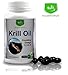 Superba Krill Oil Odour Free Burpless 1000mg Superior Omega 3 6 9 Cholesterol Balancing EPA DHA Astaxanthin Small Easy Swallow Has No Fishy Aftertaste And NO RANSID SMELL American Made