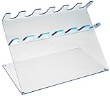 Heathrow Scientific HD20613C Blue Fluorescent Acrylic 6 Place Pipettor Station