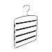 Clothes Pants Hangers 2pack - Multi Layers Metal Pant Slack Hangers,Foam Padded Swing Arm Pants Hangers Closet Storage Organizer for Pants Jeans Scarf Hanging