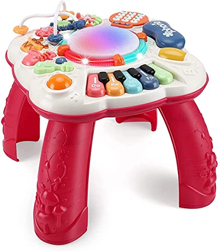 Dahuniu Baby Toys To 12 Months, Learning Musical Table, Activity