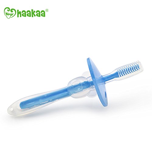 Haakaa silicone baby training toothbrush food-grade silicon baby …