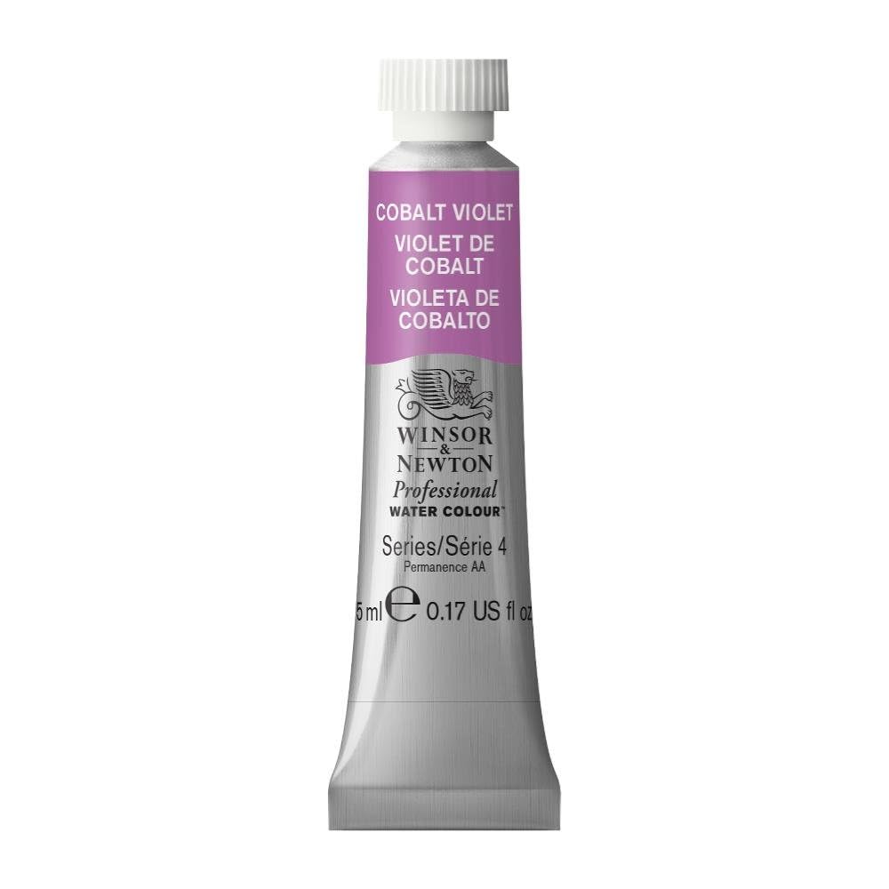 Winsor & Newton 102192 5 ml Tube Professional Water Colour, Cobalt Violet — image 1