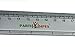 PARTH IMPEX 6 Inches Clear Plastic Ruler (Pack of 10) with mm Digit Markings Straight Ruler Measuring Tool for Student Home Office School (6 Inch / 15 cm)