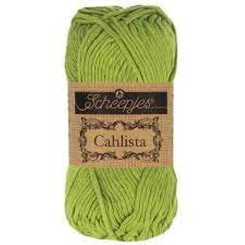 Scheepjes - Scheepjes 205 Kiwi Cahlista Garn - 1x50g