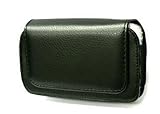 •	Carrying Case / Belt Holster Clip Pouch For Lifeproof iPhone 4/4s Case - Black Synthetic Leather