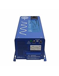 AIMS Power   Cargador inversor de potencia de onda senoidal pura, 2000 vatios, 48 VCC, con pico de carga de 6000 W