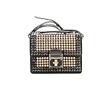 DOLCE &amp; GABBANA Tote Mini Bag Suede Ayers Embroidery BB5914 A8D66 8R948