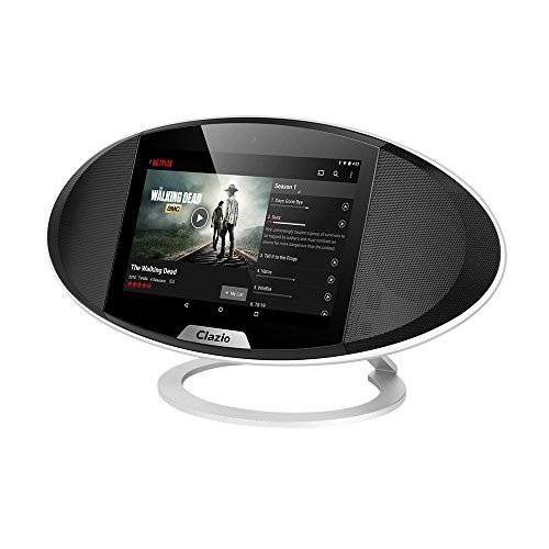 Clazio Wireless Touchscreen Smart Speaker, WiFi+Bluetooth, Android OS, 7