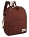 Veenajo Canvas Classic Backpack for School Travel Daypack Laptop Backpack with USB Charging Port (Orange)