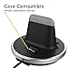 LG G5 Desktop Charging Dock - Case-compatible (Type-C Charger) Encased (Silver/Black)