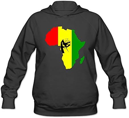 AFRICA Power Rasta Reggae Women's Pullover Hoodie Sweatshirt