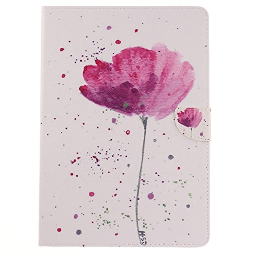 iPad Pro 10.5 Inch Case,LittleMax(TM) Synthetic Leather Flip Wallet Case Cover [Kickstand] Protective Shell for Apple iPad Pro 10.5 Inch 2017 Release [Free Cleaning Cloth,Stylus Pen]-04 Purple Orchid - Thumbnail 2