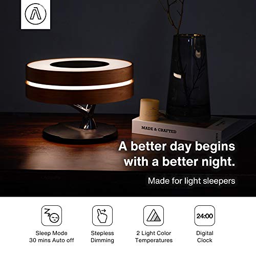 Ampulla-Horizon-Bedside-Lamp-with-TWS-Bluetooth-Speaker-and-10W-Wireless-Charger-Table-Lamp-Desk-Lamp-with-Digital-Clock-Stepless-Dimming-and-Sleep-Mode-for-Light-Sleeper