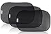KALMORE Car Window Shade Car Sun Shade Car Sunshade Block Harmful UV for Max Protection with See Thru View, 19x12, 3 Pack