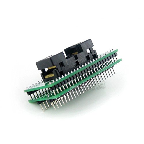 Waveshare TSOP48 TO DIP48 (B) TSSOP48 OTS-48-0.5-014 OR OTS-48-0.5-12 IC Test Socket Programming Adapter 0.5mm Pitch