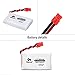 Noiposi 5 pcs 3.7v 680mah 20c Upgrade Lipo Battery with X6 Charger for Syma X5HC X5HW RC Quadcopter