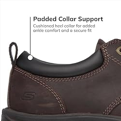 Skechers Men's Segment Rilar Oxford,Brown,8.5 M US