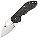 Spyderco Dice CF Laminate/Titanium Plain Edge Knife