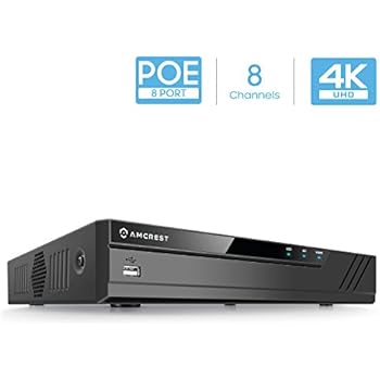 Amazon.com : Dahua NVR NVR4104HS-P-4KS2 8MP 4Channel