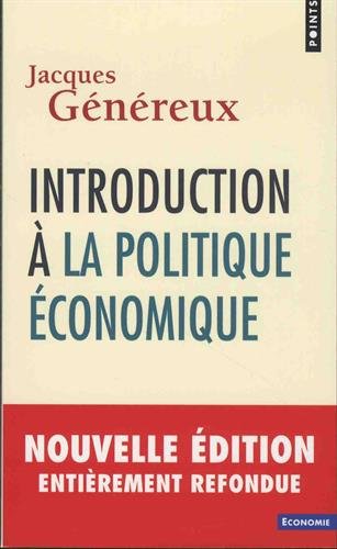 Introduction à la politique économique Introduction à la politique économique