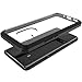 HTC U11 Plus Case, OUBA [Shock Absorption] Air Hybrid Armor Defender Protective Case and Crystal Clear Back Cover for HTC U11 Plus / HTC U11+ (Black)