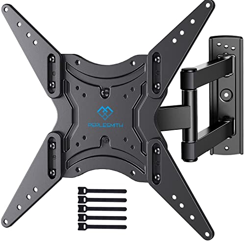 PERLESMITH Full Motion TV Wall Mount for 2655 Inch TVs with