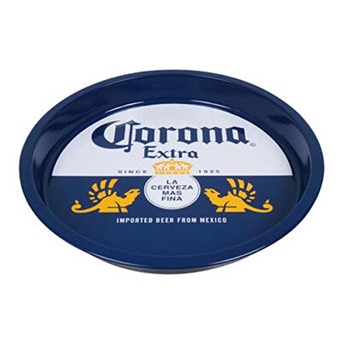 Bandeja de bebidas redonda grande Corona