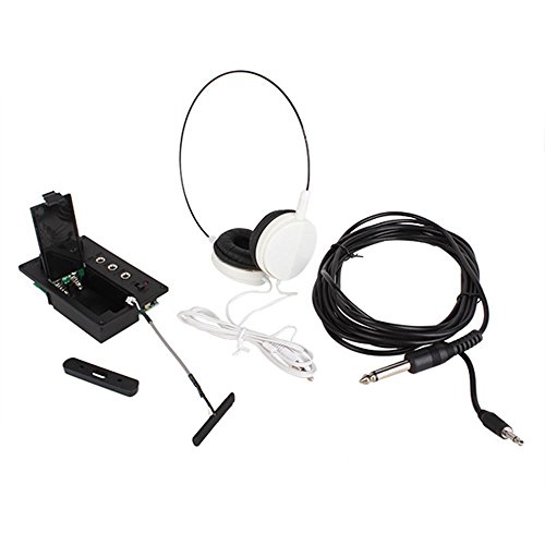 Surfing Electric Violin Silent EQ Pickup Piezo with Headphone and Plug Hole Cable Set