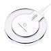 ChuangYan lacy-wc Wireless Charger Charging Pad for Samsung Note 8, S8/S8 Plus/S7/S7 Edge/S6, Apple iPhone 8/8 Plus, iPhone X, Nexus 7/6/5/4(2013), Nokia Lumia 920, LG Optimus Vu2, and More (White)