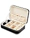 Jewelry Box for Women, Leather Jewelry Storage Box Necklace Organizer and Earring Bracelet Ring Holder Case with Removable Dividers