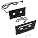 Car 3.5mm Universal Audio Cassette Adapter for iPhone/Android/Smartphones with Stereo Plug