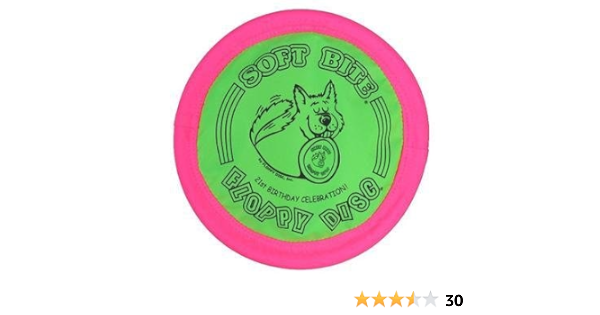 soft bite floppy disc for dogs